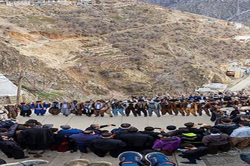 مراسم بير شاليار: رمز لتآزر الشعب الكردي